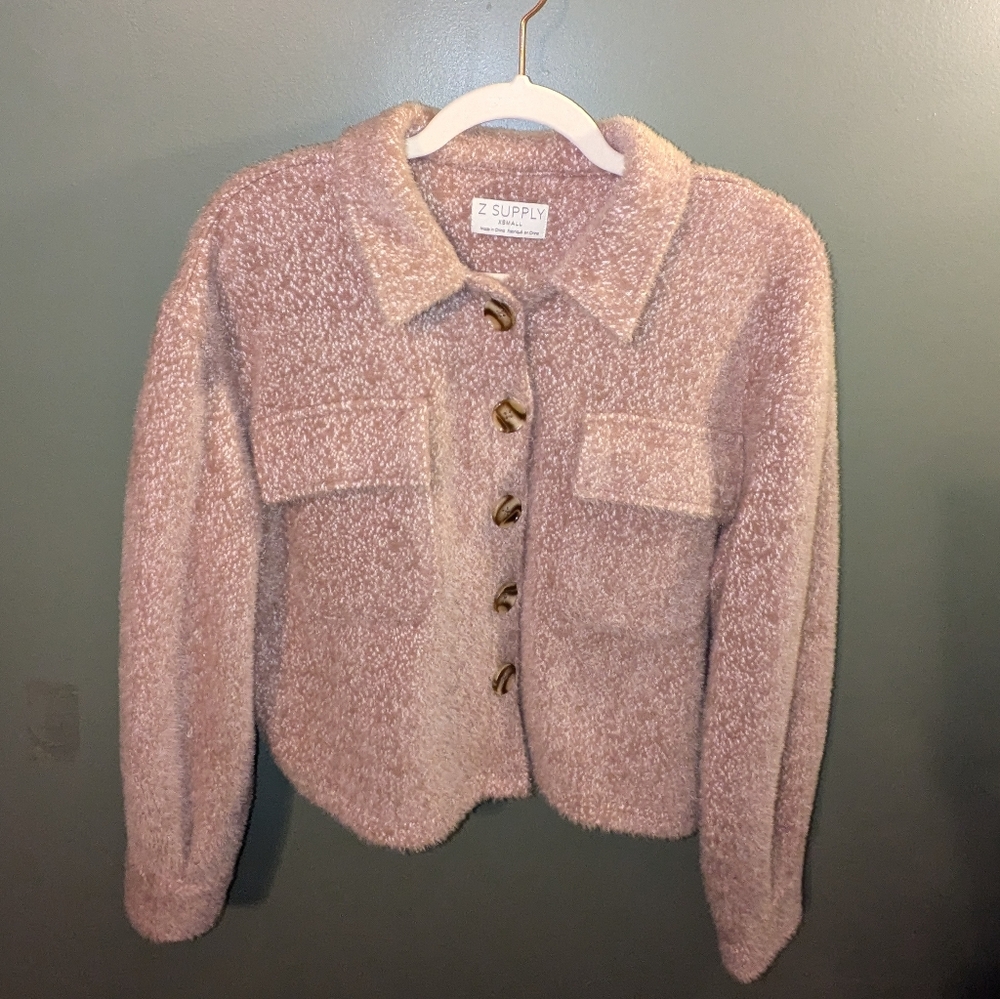 Z Supply Cardigan Fuzzy Oversized XSmall